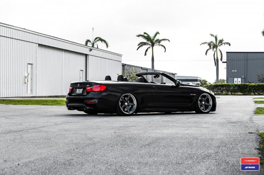  BMW M4 Convertible on Vossen Wheels (VWS-3) 2018 года  (фото 17 из 17)